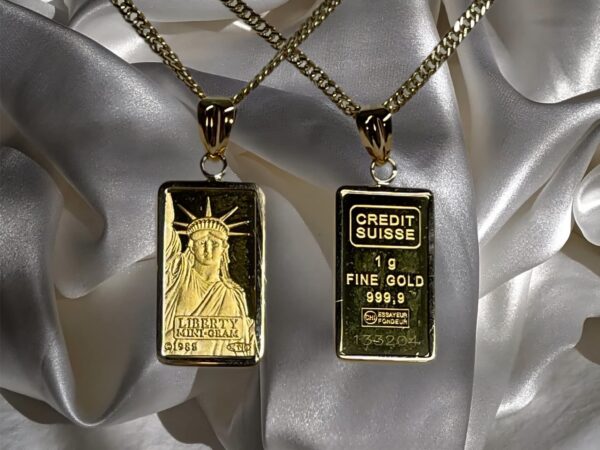 Liberty Pendant | Gold Pendant